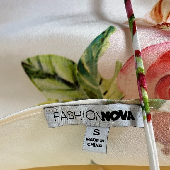 Fashion Nova Small Gentle Love Floral Maxi Slip Dress - Picture 8 of 8